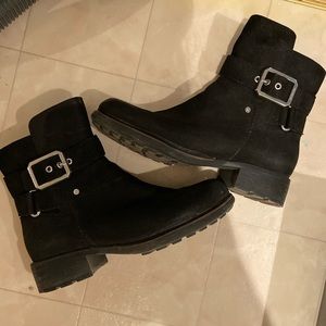 Rockport black Moto booties